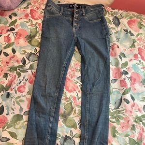 High-rise super skinny Hollister